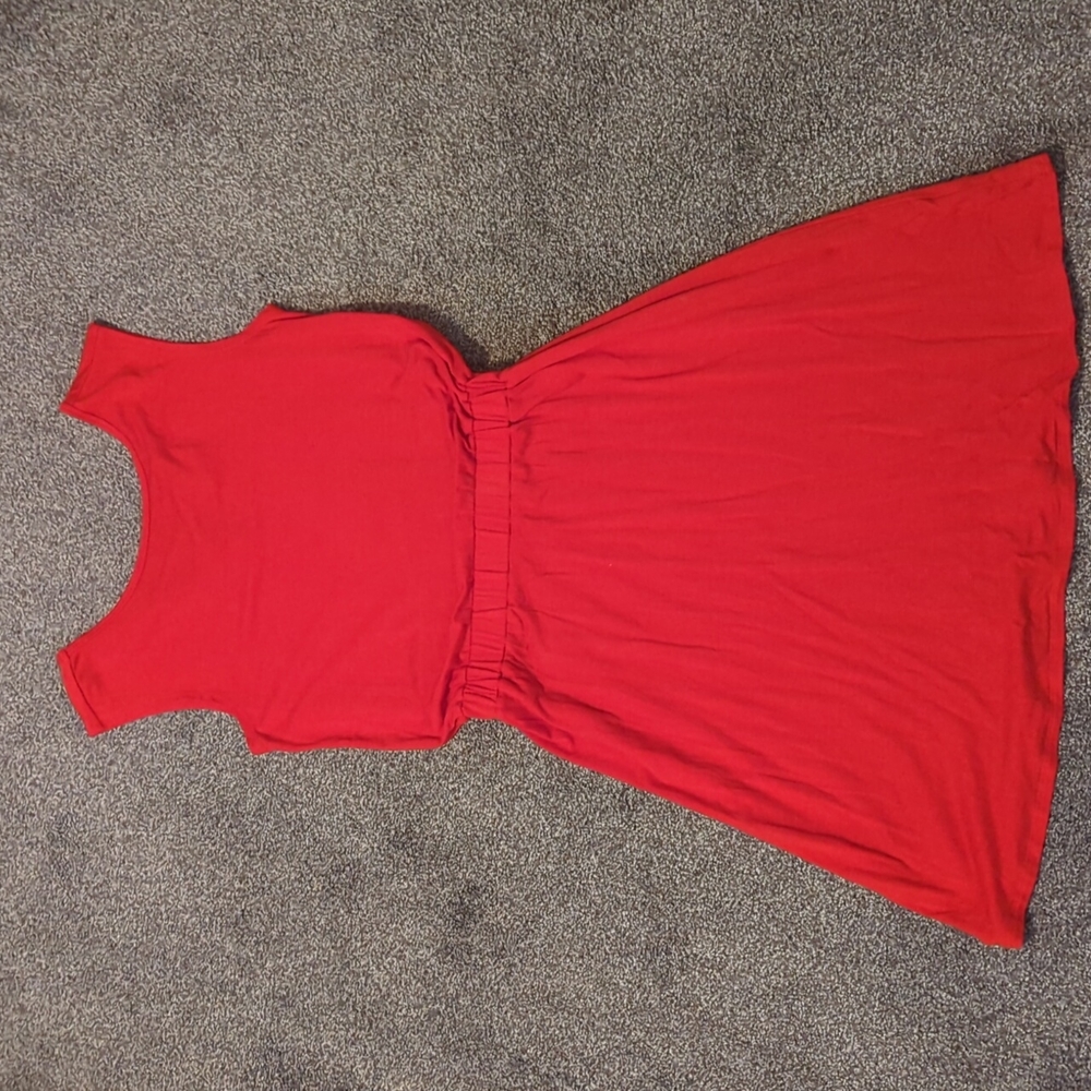 ATHLETA red lively dress